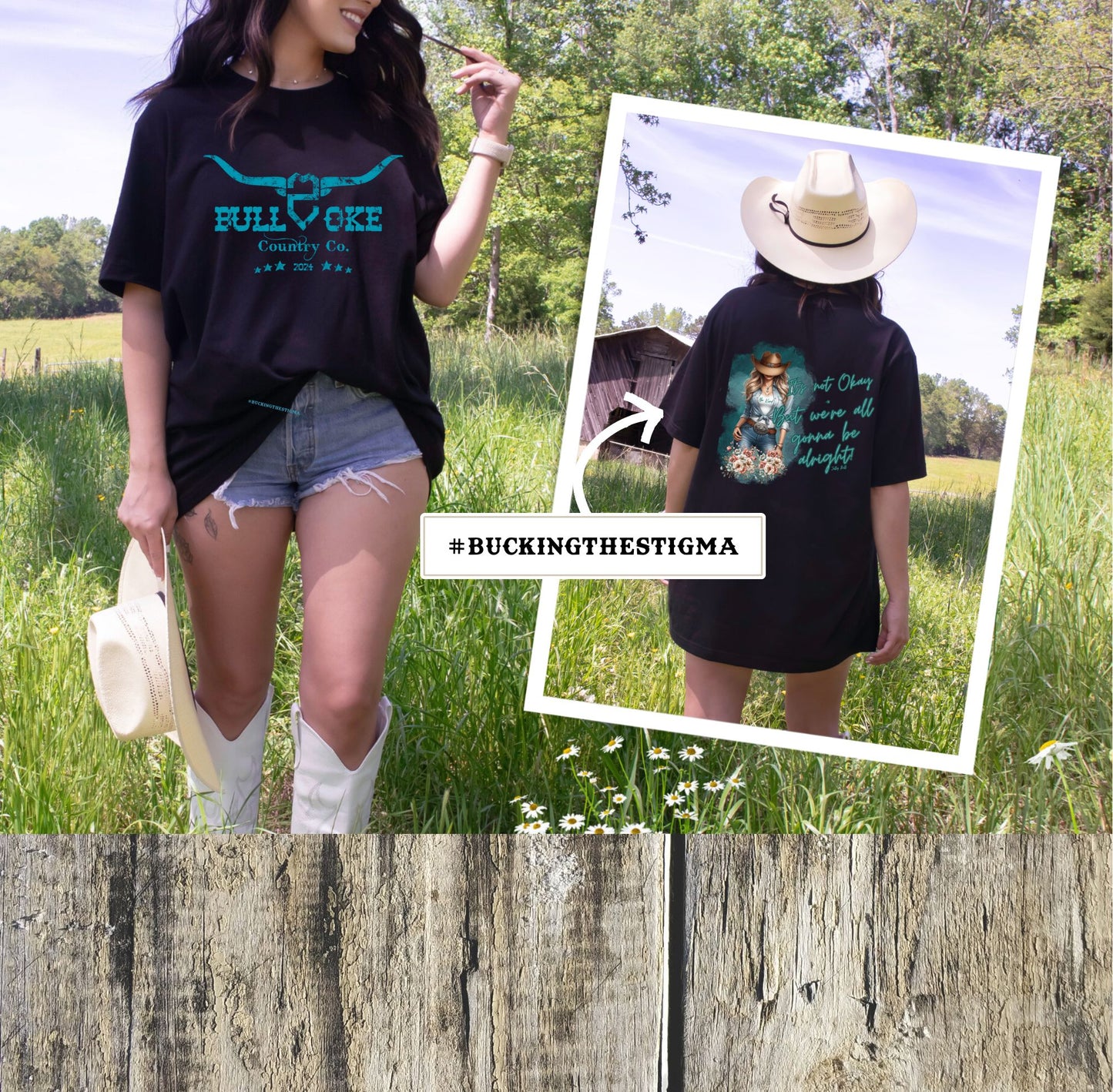 It's not Okay - Cowgirl Tee